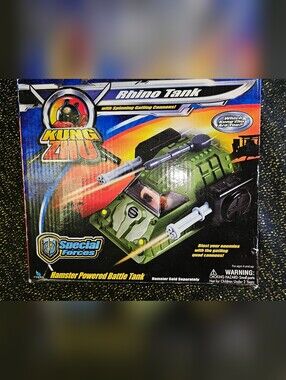 Rhino Tank Kids Toy - Green